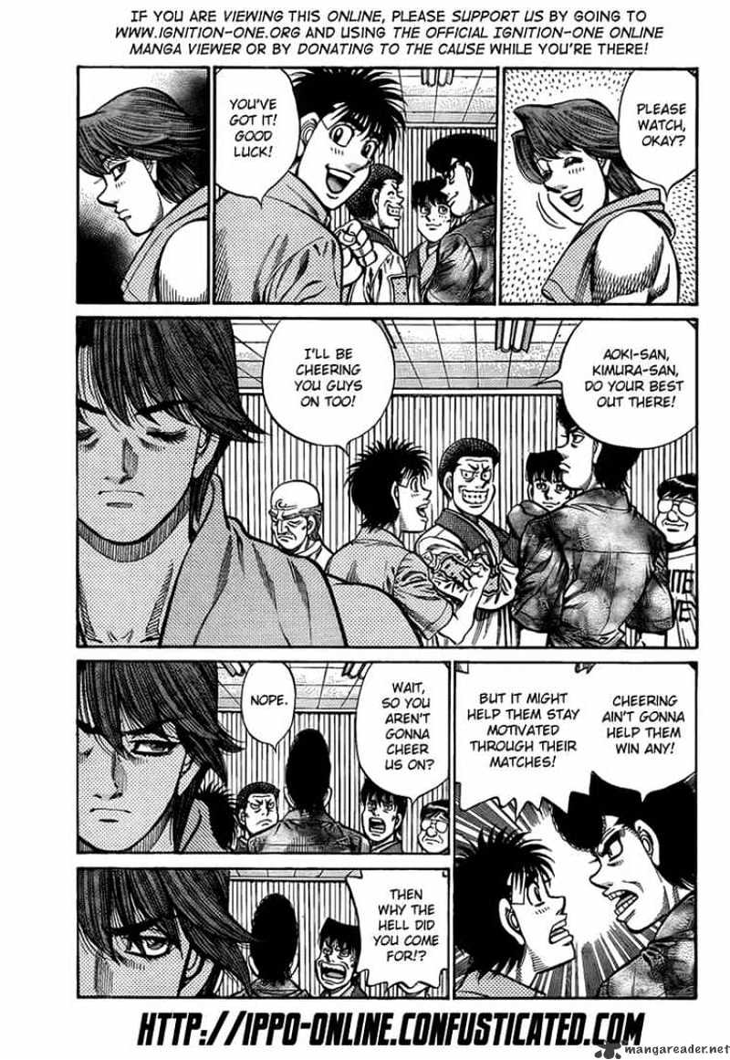 Hajime no Ippo: Fighting Spirit, Chapter 900 image 08